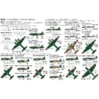 S67 1/700 日本海軍機セット 8