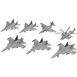 S83 1/700 ロシア空軍機セット2 (Su-30SM、Su-33、Su-34、MiG-29 9.13、MiG-29SMT、Su-25SM、Ka-52)
