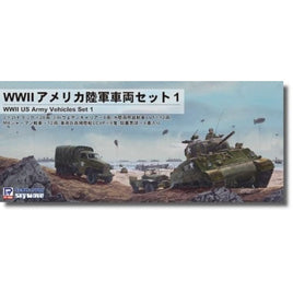 SW28 1/700 WWII アメリカ陸軍車両セット 1