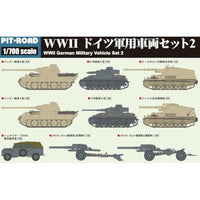 MI05 1/700 WWII ドイツ軍用車両セット 2