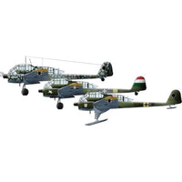 S4820 グレートウォールホビー 1/48 ドイツ空軍Fw189A-1/A-2 偵察機/冬期用スキー装備/夜間戦闘機 3in1(1機入り)