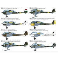 S4820 グレートウォールホビー 1/48 ドイツ空軍Fw189A-1/A-2 偵察機/冬期用スキー装備/夜間戦闘機 3in1(1機入り)