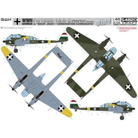 S4820 グレートウォールホビー 1/48 ドイツ空軍Fw189A-1/A-2 偵察機/冬期用スキー装備/夜間戦闘機 3in1(1機入り)