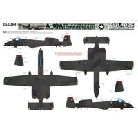 L4825 グレートウォールホビー 1/48 アメリカ空軍 A-10A 攻撃機