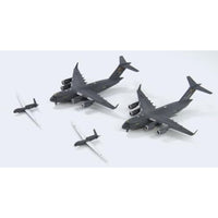 S58SP 1/700 アメリカ空軍機セット4 メタル製 B-66爆撃機 1機付き