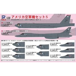 S79SP 1/700 アメリカ空軍機セット5 メタル製 B-57B爆撃機 1機付