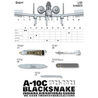 S4823 グレートウォールホビー 1/48 A-10C インディアナ州空軍 100周年記念塗装