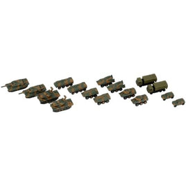 MI03SP 1/700 陸上自衛隊 車両セット2 メタル製 73式中型トラック&60式装甲車各2両付き