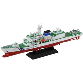 海上保安庁 巡視船 PLH-33 れいめい 塗装済みプラモデル 旗・旗竿・艦名プレートエッチングパーツ付き