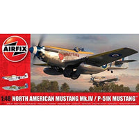 X5137 エアフィックス 1/48 ノースアメリカン マスタング Mk.Ⅳ/ P-51K マスタング