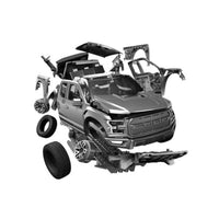 QB6053 エアフィックス クイックビルド フォード F-150 ラプター グレー