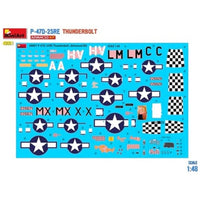 MA48001 ミニアート 1/48 P-47D-25REサンダーボルト アドバンスドキット
