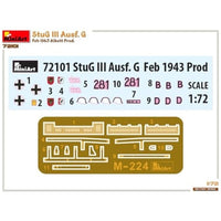 MA72101 ミニアート 1/72 Ⅲ号突撃砲Ausf.G アルケット社製 1943年2月