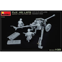 MA35409 ミニアート 1/35 ドイツ 7.5cm対戦車砲 PaK 40 後期型 精鋭砲兵連隊