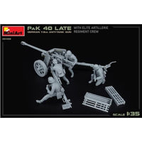 MA35409 ミニアート 1/35 ドイツ 7.5cm対戦車砲 PaK 40 後期型 精鋭砲兵連隊