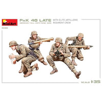 MA35409 ミニアート 1/35 ドイツ 7.5cm対戦車砲 PaK 40 後期型 精鋭砲兵連隊