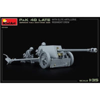 MA35409 ミニアート 1/35 ドイツ 7.5cm対戦車砲 PaK 40 後期型 精鋭砲兵連隊