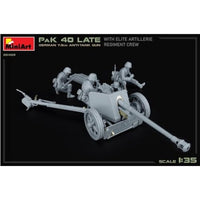 MA35409 ミニアート 1/35 ドイツ 7.5cm対戦車砲 PaK 40 後期型 精鋭砲兵連隊