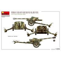 MA35400 ミニアート 1/35 ドイツ 7.5cm 対戦車砲 PaK 40 中期型 w/砲兵搭乗員