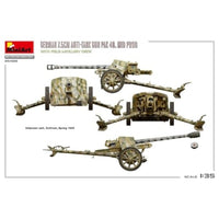 MA35400 ミニアート 1/35 ドイツ 7.5cm 対戦車砲 PaK 40 中期型 w/砲兵搭乗員