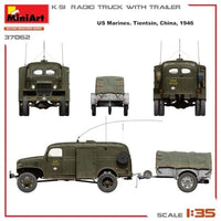 MA37062 ミニアート 1/35 K-51通信トラック トレーラー付