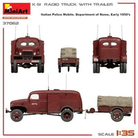 MA37062 ミニアート 1/35 K-51通信トラック トレーラー付