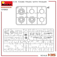 MA37062 ミニアート 1/35 K-51通信トラック トレーラー付