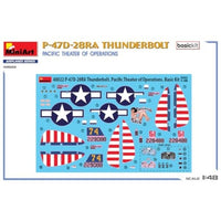 MA48022 ミニアート 1/48 P-47D-28RAサンダーボルト 太平洋作戦域 ベーシックキット