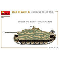 MA72107 ミニアート 1/72 Ⅲ号突撃砲 1943年5月/6月