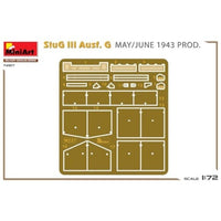 MA72107 ミニアート 1/72 Ⅲ号突撃砲 1943年5月/6月
