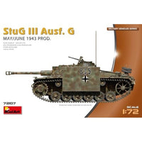 MA72107 ミニアート 1/72 Ⅲ号突撃砲 1943年5月/6月