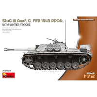 MA72103 ミニアート 1/72 Ⅲ号突撃砲 G型 1943年2月製造w/冬期履帯