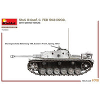 MA72103 ミニアート 1/72 Ⅲ号突撃砲 G型 1943年2月製造w/冬期履帯
