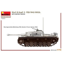 MA72103 ミニアート 1/72 Ⅲ号突撃砲 G型 1943年2月製造w/冬期履帯