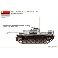 MA72103 ミニアート 1/72 Ⅲ号突撃砲 G型 1943年2月製造w/冬期履帯