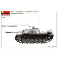 MA72103 ミニアート 1/72 Ⅲ号突撃砲 G型 1943年2月製造w/冬期履帯