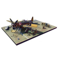 MA48018 ミニアート 1/48  P-47Dサンダーボルト バブルトップ w/ベース&アクセサリー ビッグセット