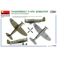 MA48018 ミニアート 1/48  P-47Dサンダーボルト バブルトップ w/ベース&アクセサリー ビッグセット