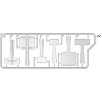 MA35674 ミニアート 1/35 フランス東部、北部 コンクリート道路標識 1930-40年代