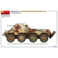 MA35413 ミニアート 1/35 Sd.Kfz.234/1 重装甲偵察車(2cm砲搭載型) 後期型