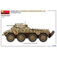 MA35413 ミニアート 1/35 Sd.Kfz.234/1 重装甲偵察車(2cm砲搭載型) 後期型