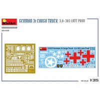 MA35459 ミニアート 1/35 ドイツ 3tトラック 3.6-36S 後期型