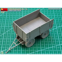 MA35487 ミニアート 1/35 ゾンダランハンガーOst 1.5t. ドイツ製カーゴトレーラー