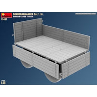 MA35487 ミニアート 1/35 ゾンダランハンガーOst 1.5t. ドイツ製カーゴトレーラー