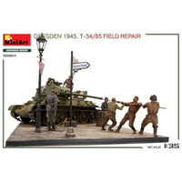 MA36064 ミニアート 1/35 T-34/85 路上修理 ビッグセット