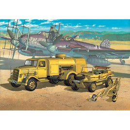 13401 アカデミー 1/72 ドイツ軍 燃料トラック&シュヴィムワーゲン
