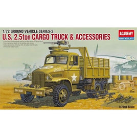13402 アカデミー 1/72 アメリカ軍 6×6カーゴトラック&アクセサリー