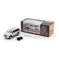 64B0351 BMC 1/64 トヨタ ランドクルーザー プラド LC95 シルバー (LHD)