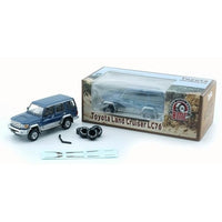 64B0365 BMC 1/64 トヨタ ランドクルーザー LC76 ブルー (RHD)