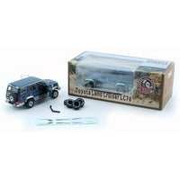 64B0365 BMC 1/64 トヨタ ランドクルーザー LC76 ブルー (RHD)